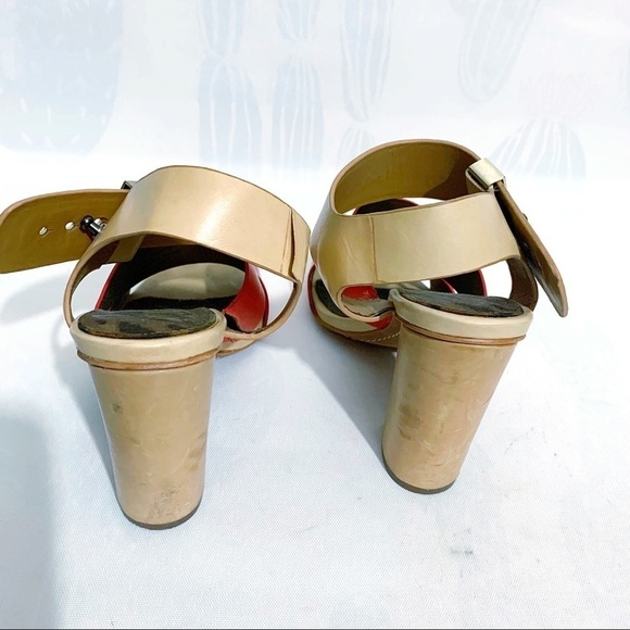 Sam Edelman | Yelena 2-Tone Strappy Heels 7.5 - Picture 11 of 11